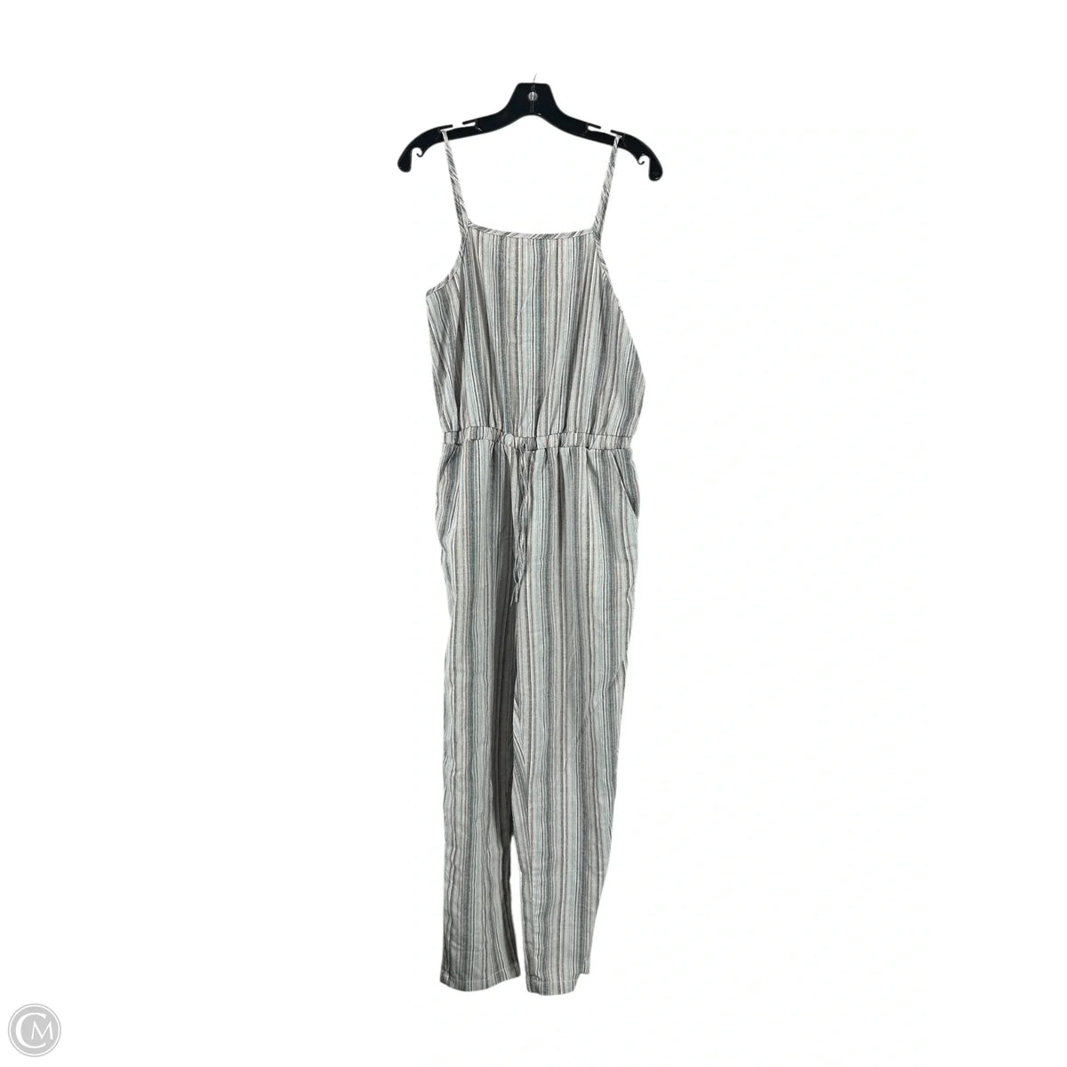 Jumpsuit By Clothes Mentor In Striped Pattern, Size: M