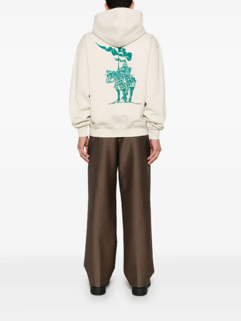 Burberry B shield logo-print hoodie