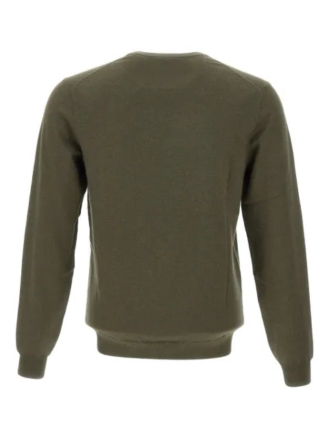 Sun68 logo-embroidered sweater