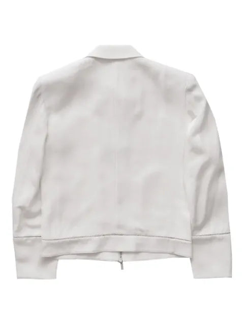Helmut Lang zip-up bomber jacket