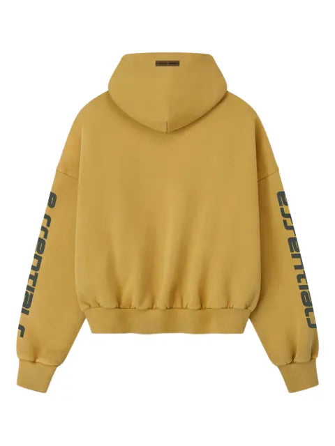 FEAR OF GOD ESSENTIALS printed fleece hoodie
