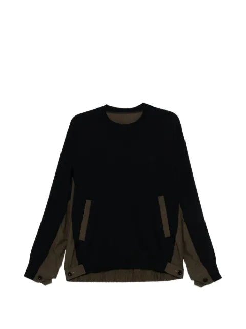 sacai pocket round-neck T-shirt