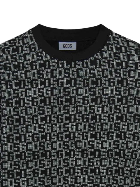 GCDS monogram-print sweatshirt