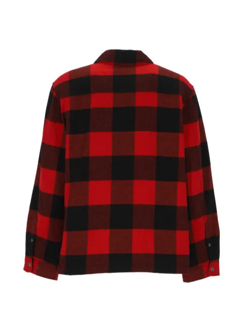 Woolrich check-pattern shirt jacket