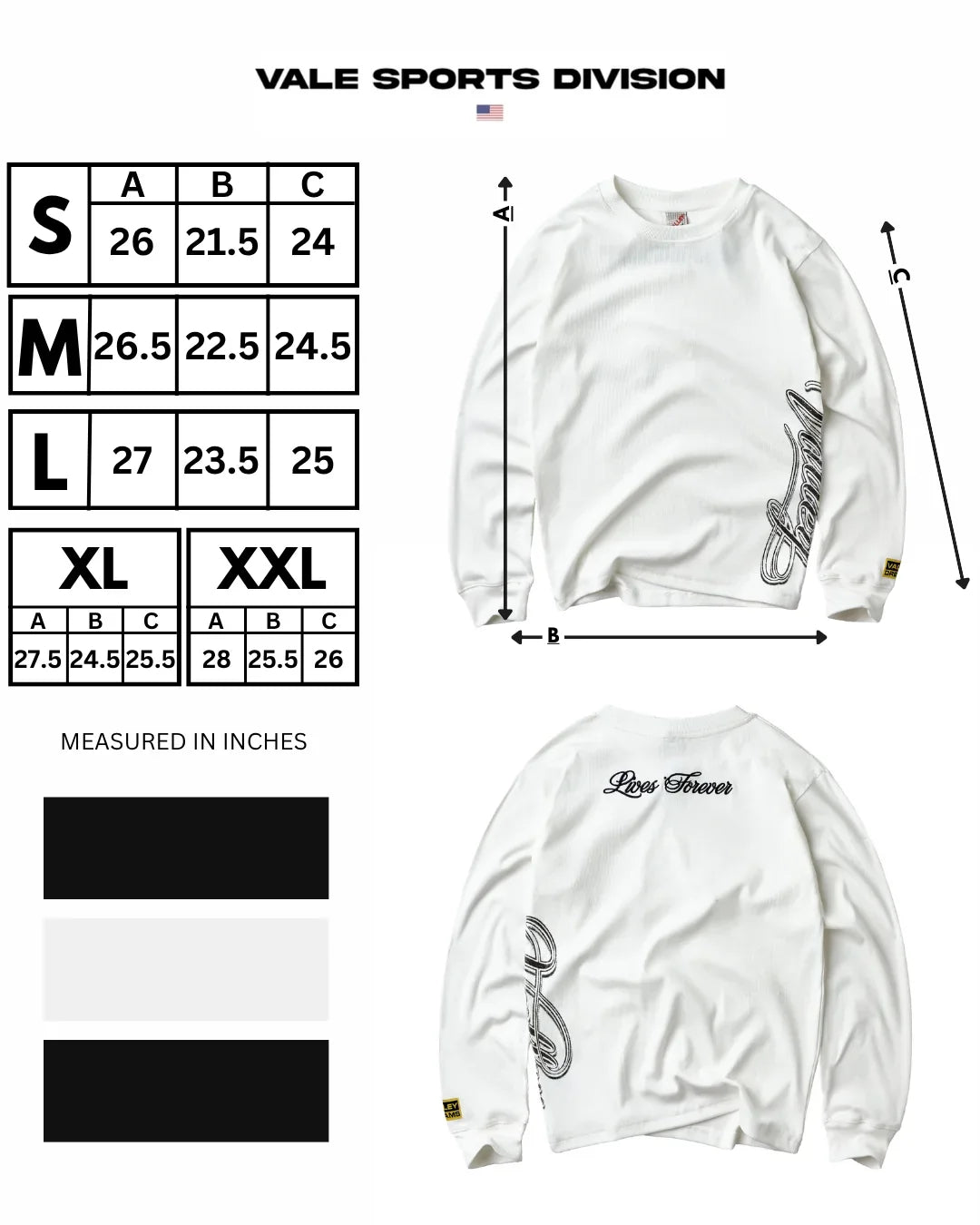 Vale Forever Cursive Thermal White