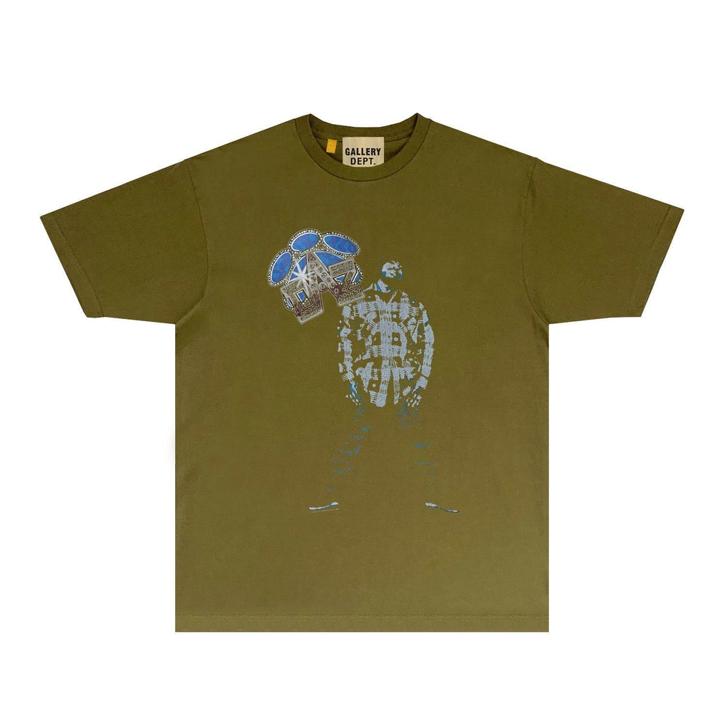 Gallery Dept T Shirts European and American Fashion Brand Tee Shirt Short Sleeve T-shirt Blouse