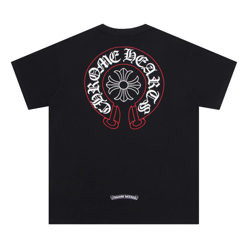 Chrome Hearts Horseshoe Sanskrit Glow In Dark Short Sleeve Tee Unisex