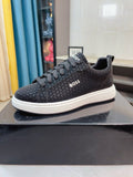 Hugo Boss Textured Low-Top Sneakers