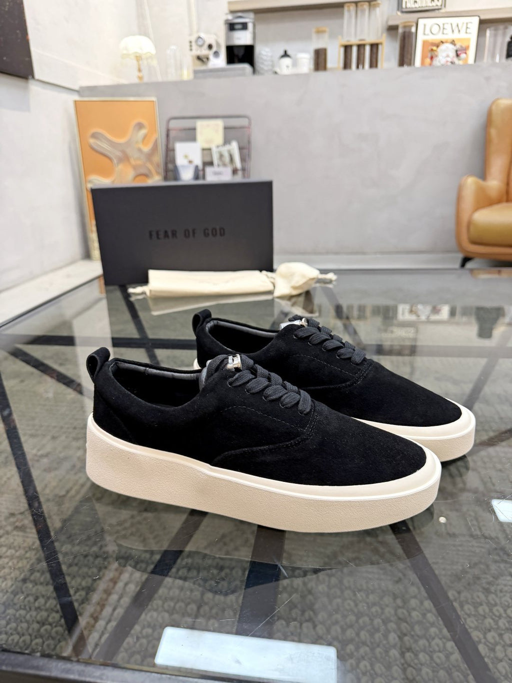 Fear of God Thick-Sole Low-Top Sneakers