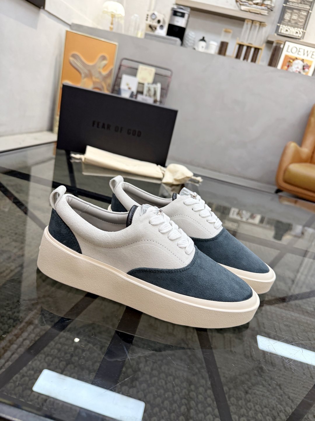 Fear of God Thick-Sole Low-Top Sneakers